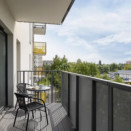 아파트 Nowoczesny W Krakowie Z Klimatyzacja I Parkingiem By Renters 크라쿠프